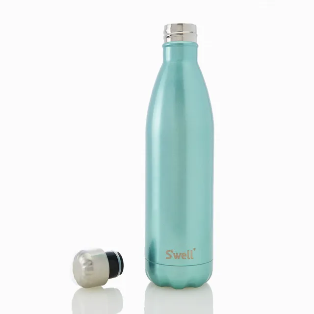 【S’well】Sweet mint-25oz-美國時尚不鏽鋼保冷.保溫瓶750ml(GLITTER COLLECTION)