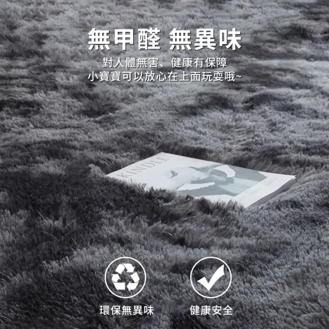 【LZQ】北歐客廳臥室床邊茶几地毯 100*160CM 絨毛地毯 保暖地毯 防滑地墊 腳踏墊 素色毛毯