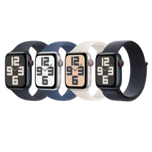 【Apple】Apple Watch SE2 44mm LTE(鋁金屬錶殼)