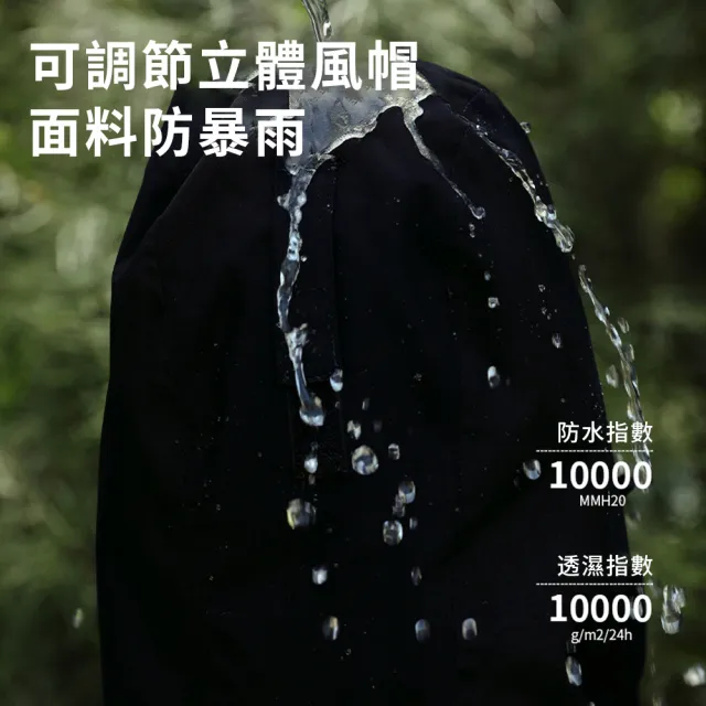 【YUNMI】暴雨級騎行兩件式雨衣 衝鋒雨衣 三層防護分體式雨衣 機車雨衣 戶外徒步雨衣 雨披 外送員雨衣