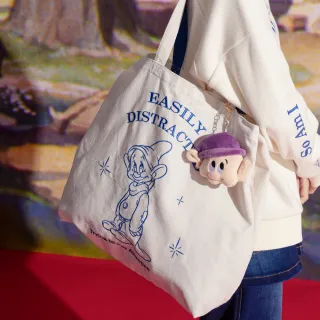 【gozo】迪士尼系列 糊塗蛋刺繡帆布袋(米白)