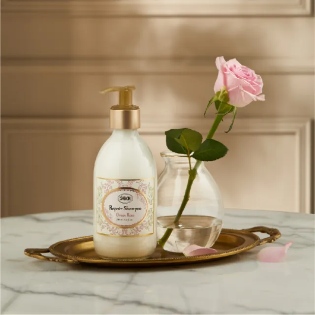 【SABON】官方直營 髮肌潔淨修護組(淨潤洗髮乳290ml+三效修護煥髮膜200ml)