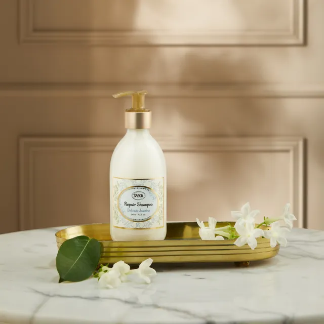 【SABON】官方直營 髮肌潔淨修護組(淨潤洗髮乳290ml+三效修護煥髮膜200ml)
