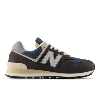 【NEW BALANCE】NB 574復古鞋/運動鞋_U574SGG-D_中性_藍黑色