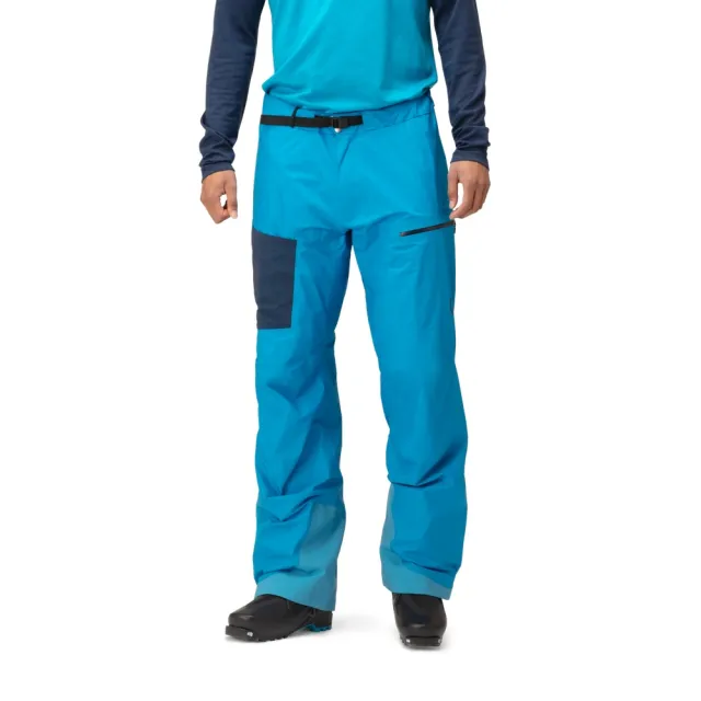 【NORRONA】lyngen Gore-Tex Paclite 防水長褲 男款 夏威夷藍