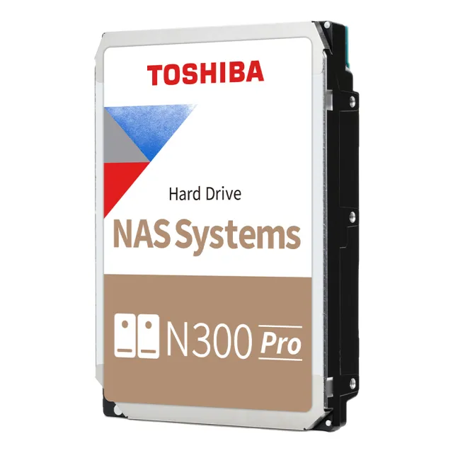 【TOSHIBA 東芝】N300 Pro系列 3.5吋 24TB 7200轉 1GB NAS內接硬碟 (HDWG82EAZSTB)