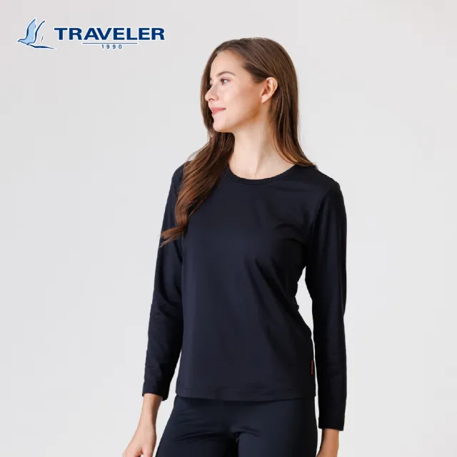 【TRAVELER 旅行者】女款消臭吸排保暖心寧衣＿ZZ0TA832(消臭／吸排／保暖心寧衣)