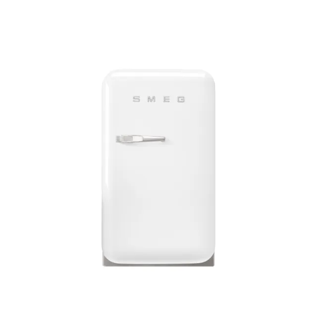 【SMEG】彩色復古迷你冰箱34L-珍珠白(FAB5RWH3TW)