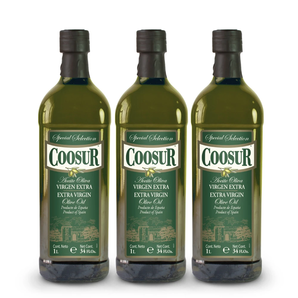 絕妙的香氣和口感! coosur特級初榨橄欖油 西班牙冷壓工藝煎炒涼拌都合適的健康好油推薦