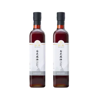 【GENG YUAN 耕沅】耕沅100%古法壓榨白芝麻油 500ml x 2入(白芝麻油)