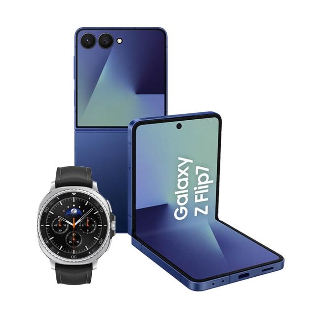 【Samsung 三星】Galaxy Z Flip7 5G 6.9吋(12G/512G)( Watch8 Classic LTE 46mm)