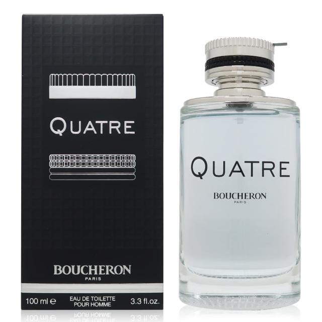 【BOUCHERON 寶詩龍】Quatre 伯瓊經典環戒男性淡香水 EDT 100ml