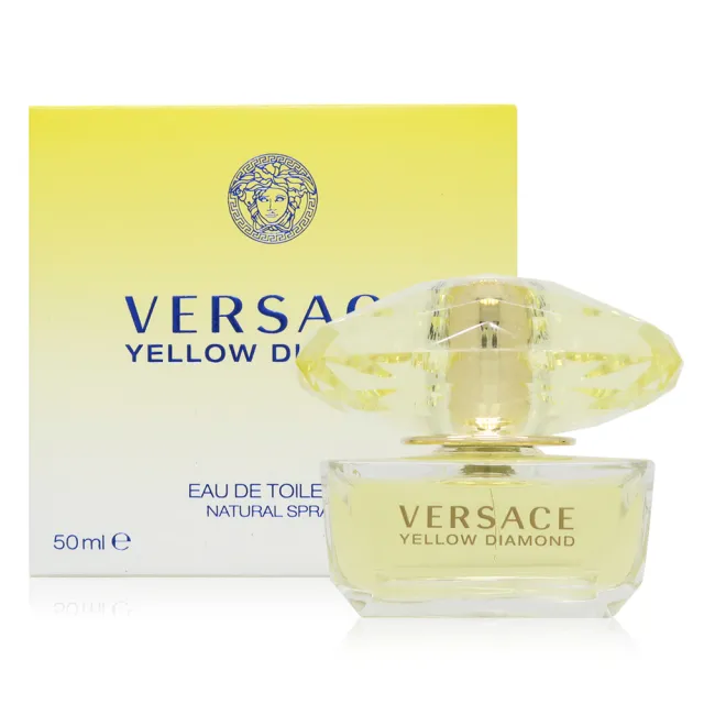 【VERSACE 凡賽斯】Yellow Diamond 香愛黃鑽淡香水 EDT 50ml