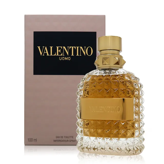 VALENTINO 范倫鐵諾】Uomo 同名男香淡香水EDT 100ml(新版) - momo購物
