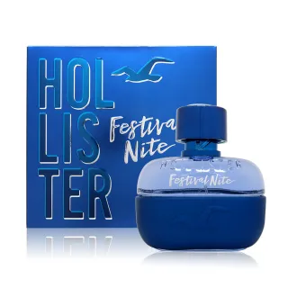 【HOLLISTER Co】Festival Nite 霓虹派對男性淡香水 EDT 100ml