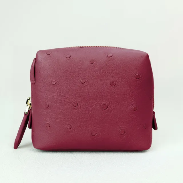 【M2nd】珍稀皮革饅頭萬用包/短夾上車標