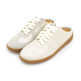 【MATERIAL 瑪特麗歐】T52157  一般碼23-25另有加大碼   女鞋 穆勒鞋 MIT經典綁帶穆勒德訓鞋(穆勒鞋)