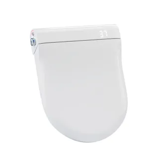 【Lezun】110V瞬熱坐便器 智能恒溫 數顯自動翻蓋/免治馬桶座(不含安裝/瞬熱式/手機智控/自動翻蓋)