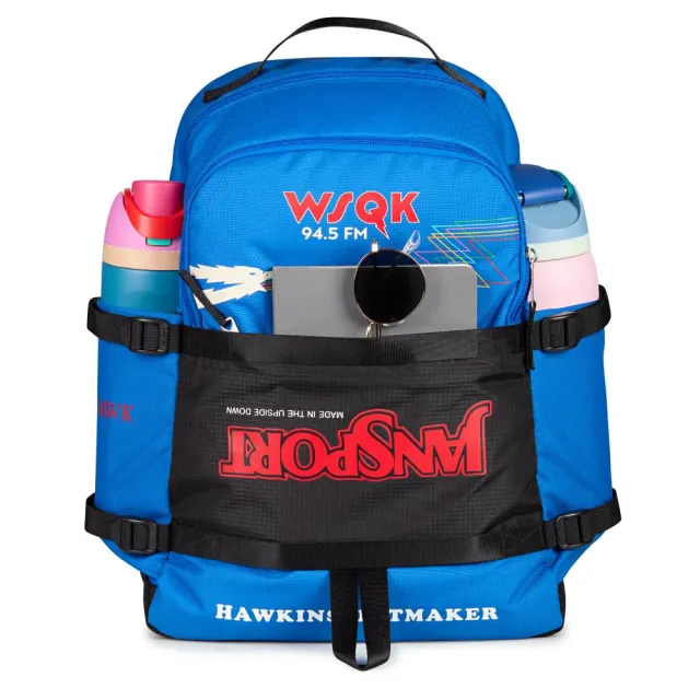 【JANSPORT】雙11 PACK  SQUAWK RADIO 怪奇物語聯名藍色(網路獨家限定)