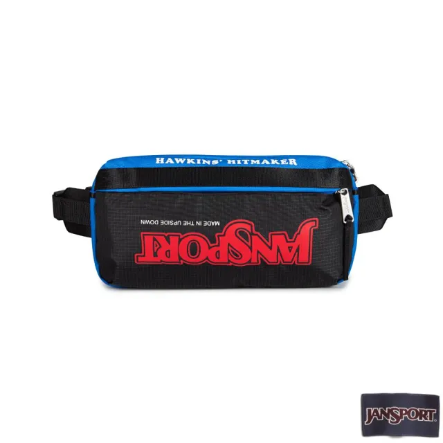 【JANSPORT】WAISTPACK SQUAWK RADIO 怪奇物語聯名 藍色(網路獨家限定)
