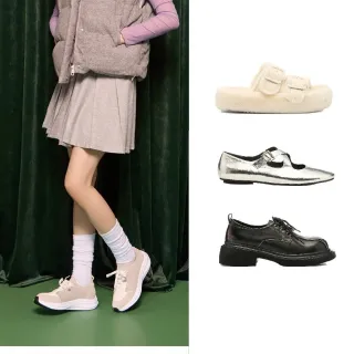 【AS集團】MISS 21 學院風日常低跟鞋/厚底鞋/樂福鞋(多款任選)