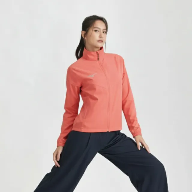 【MIZUNO 美津濃】網路獨家款 舒適彈性 抗UV 女款 平織外套 32TCA311XXL（任選一件）(外套)