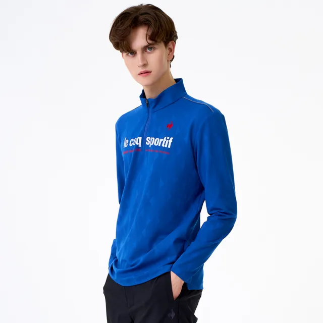 【LE COQ SPORTIF 公雞】長袖立領衫 男款-3色-LWW21043