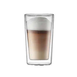 【Driver】耐熱雙層玻璃杯-400ml(雙層杯 耐熱玻璃杯 咖啡杯 馬克杯 冷水杯 茶杯)