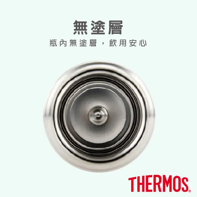 【THERMOS 膳魔師】momo獨家專售不鏽鋼超輕量自動上鎖真空保溫瓶保溫杯450ml(JNS-455)