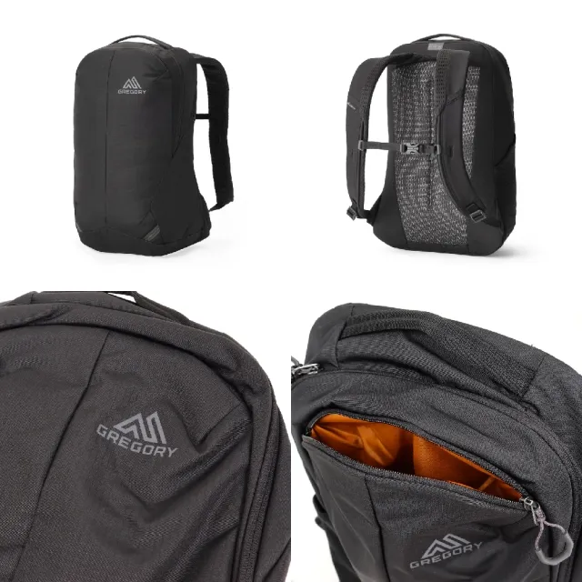 【Gregory】後背包 18L Rhune Backpack 13吋筆電包 黑 電腦包 書包(1509446404)
