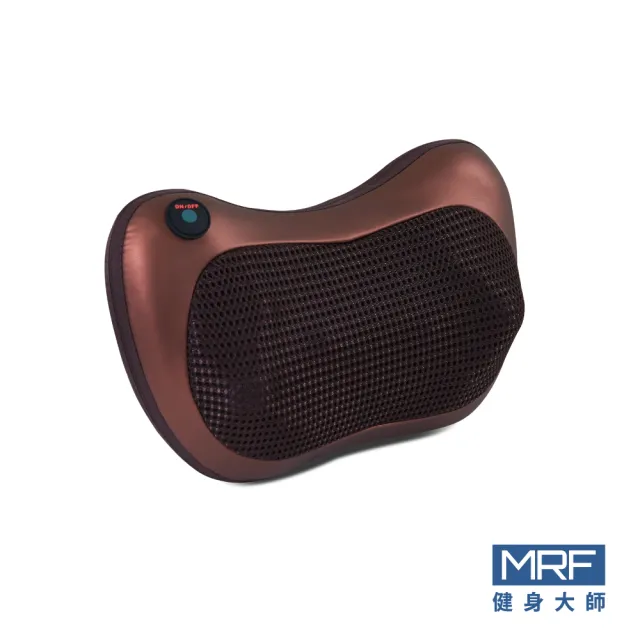 【MRF 健身大師】頂級溫感揉捏按摩枕