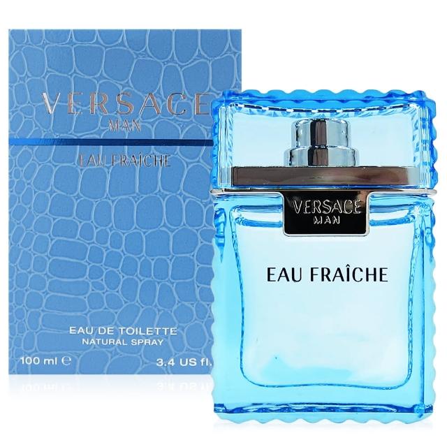 【VERSACE 凡賽斯】Eau Fraiche 雲淡風輕男性淡香水 EDT 100ml