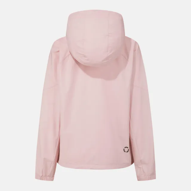 【DESCENTE】外套 女 運動連帽外套 快排 TOUGH WOVEN MOTION FLOW HOODED WINDBREAKER 粉 SQ323RWB82-LPNK