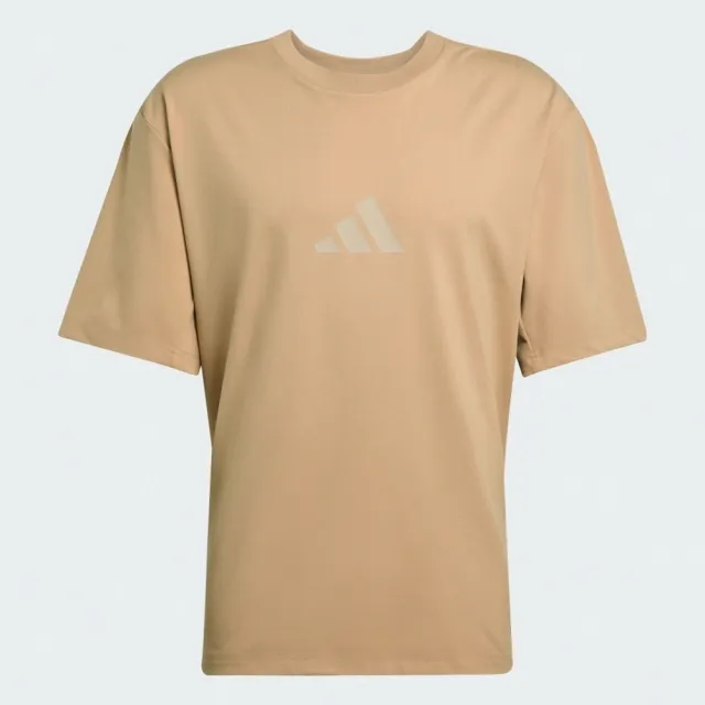 【adidas 愛迪達】愛迪達 M Z.n.e. Tee Lo 男 T恤 運動上衣 休閒短袖 卡其 亞版(JW4782)