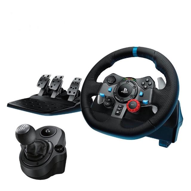 【Logitech G】G29賽車方向盤+變速器(電競/賽車/方向盤/變速器/羅技/Logitech/組合)