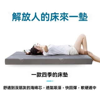 【超微米】記憶床墊 10cm厚(單人床墊120x190cm 海綿床墊)