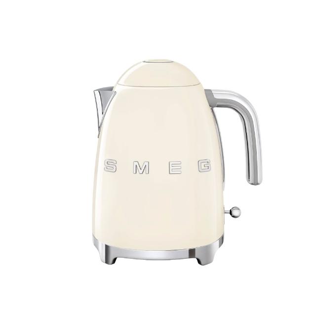 【SMEG】義大利復古美學電熱水壺-奶油色(KLF03CRUS)