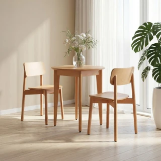【有情門】momo獨家限定-城市單椅/可選座高-2入組(製作期2-3週/實木/MIT/休閒椅/餐椅/書椅/造型椅)