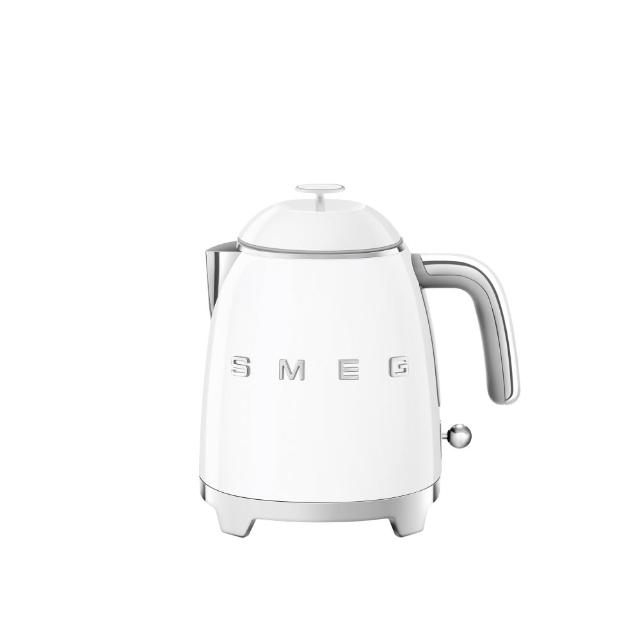 【SMEG】義大利迷你復古電熱水壺-珍珠白(KLF05WHUS)