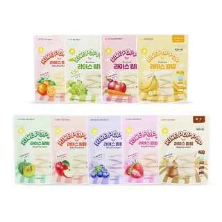【韓國AGA-AE】益生菌寶寶米餅(南瓜/草莓/藍莓/蘋果/原味/橘子/香蕉/青葡萄/綜合ABC)