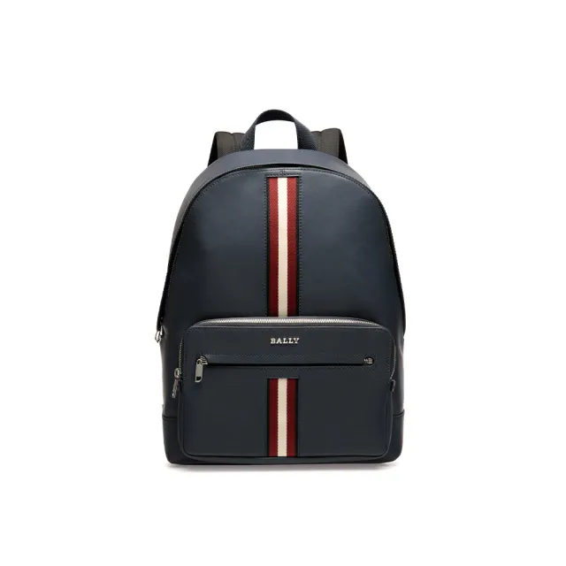 【BALLY】本季精選 BALLY HARYS.O 經典紅白標誌後背包