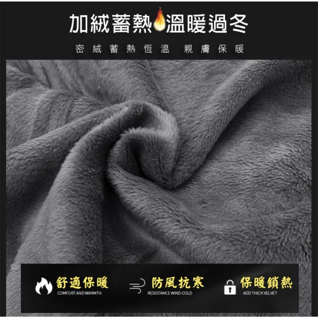 【良池】大尺碼加絨加厚男女保暖背心上衣(內搭休閒發熱)