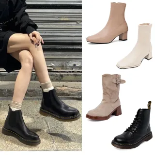 【nono house】an.an 短靴/馬汀靴/切爾西/跟靴(多款任選)
