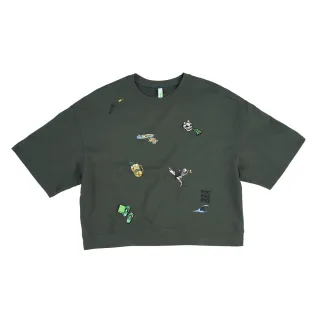【5th STREET】女裝 短袖 短t 上衣 t恤 TEE 綠(571016)