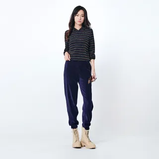 【KeyWear 奇威名品】燈芯絨質感長褲