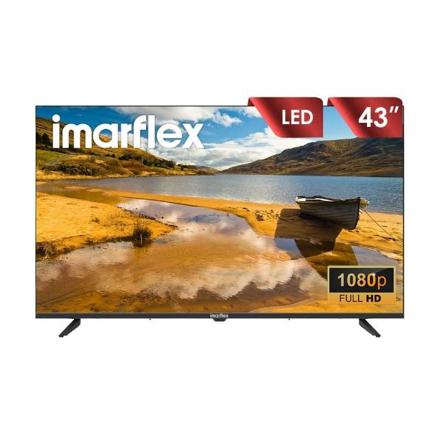  IMARFLEX 日本伊瑪 IM-43CMA6 43吋 HD LED 平面電視，採用先進 LED 技術提供高畫質畫質，支援 HDMI 連線，適閤家庭娛樂與辦公使用。全機 2 年保固，品質可靠，輕鬆享受大螢幕視覺體驗。 