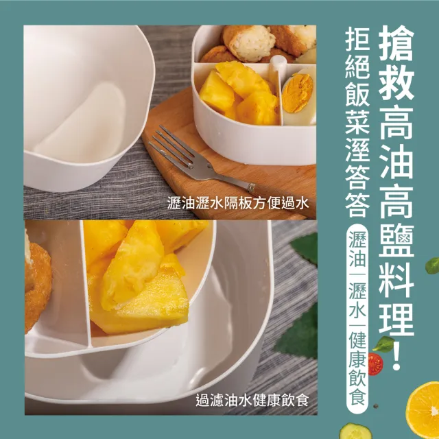 【ZING】日日便當盒/保鮮盒 1200ml(全配旗艦版-五色可選 可微波 可蒸煮)