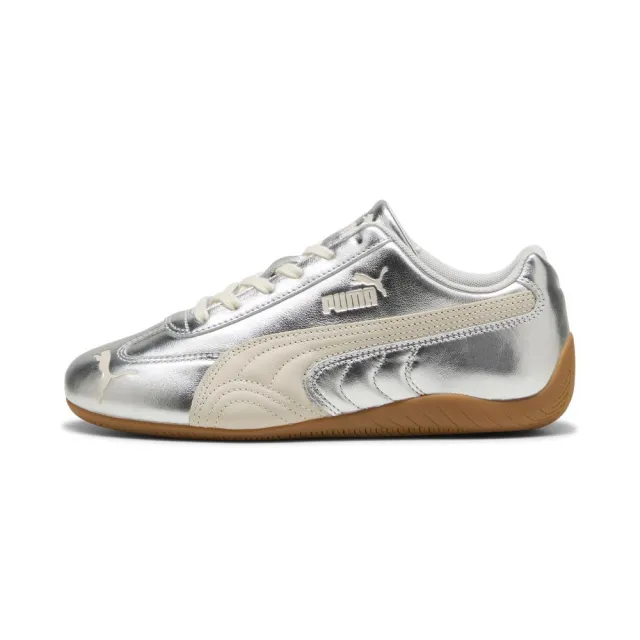 【PUMA官方旗艦】Speedcat Silver Wns 休閒運動鞋 女性 40688102(女鞋 休閒鞋 賽車鞋 薄底鞋 米白色)