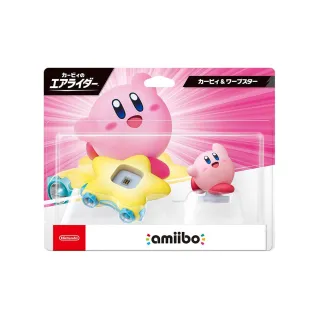 【Nintendo 任天堂】amiibo 卡比&傳送之星(卡比的馭天飛行者系列)