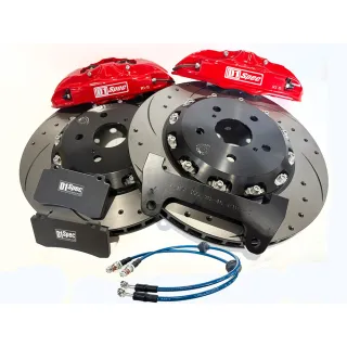 【D1 Spec】四活塞-D1鑄造一體孔線碟355mm_送安裝(車麗屋)